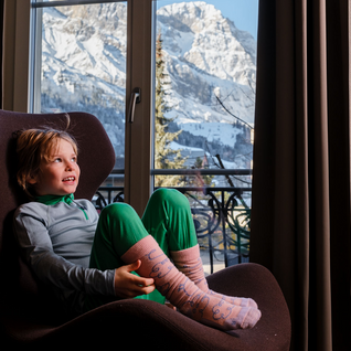 Merino for kids: Keeps warm in winter & cool in summer