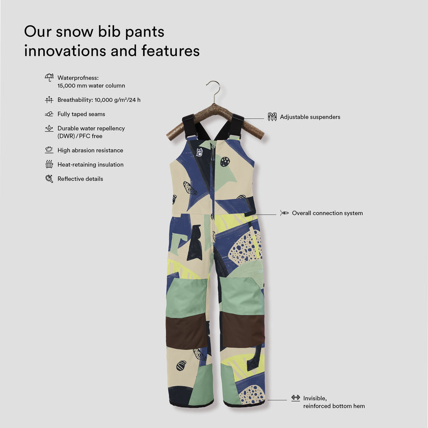 Corbet snow bib pants