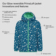 Glow reversible PrimaLoft jacket