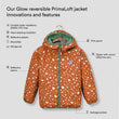 Glow reversible PrimaLoft jacket