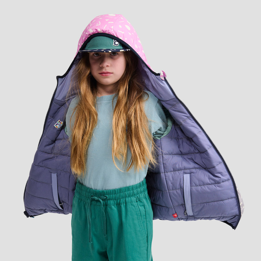 Glow reversible PrimaLoft jacket Upcycled (9)