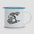 Kopi enamel mug "Speed"