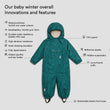 Zack baby winter overall