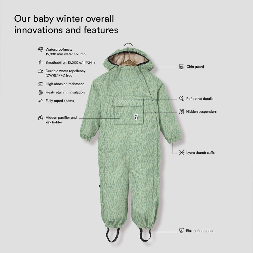 Zack baby winter overall
