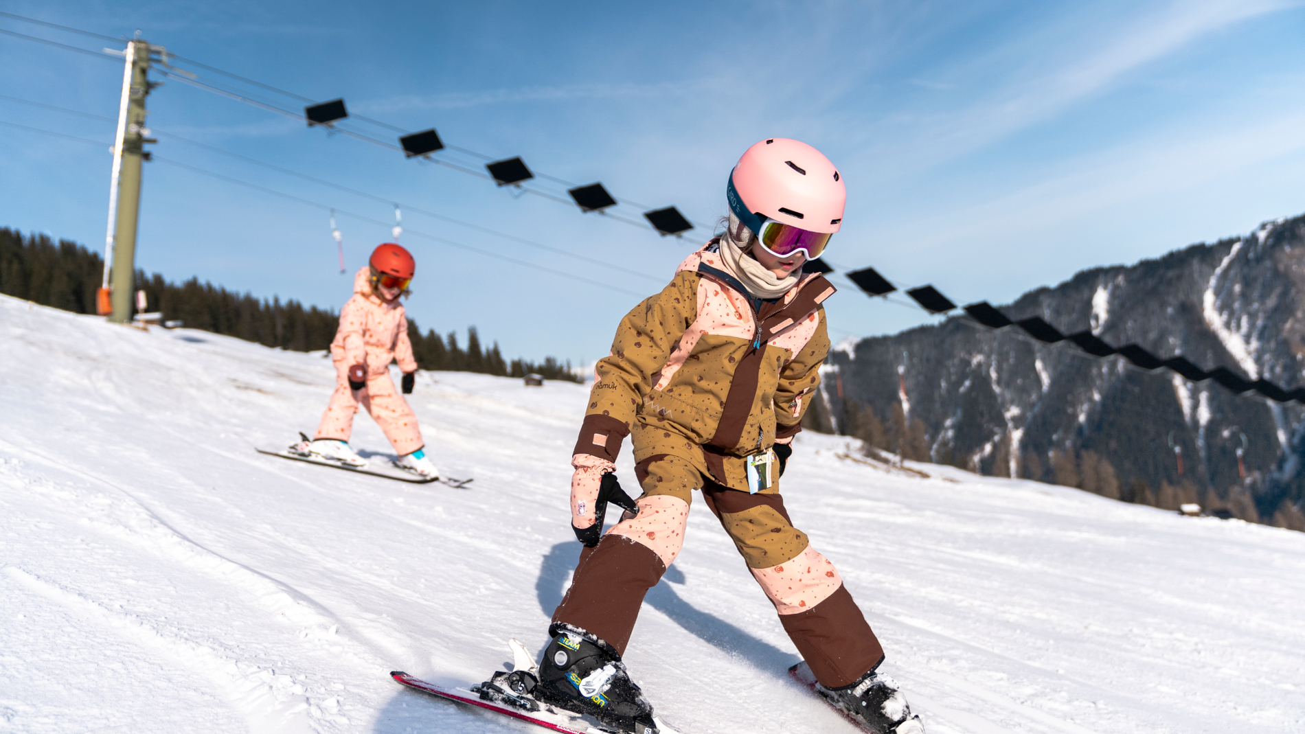 How does skiing impact the environment?