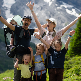Adventures in Switzerland: The Walton family on a visit
