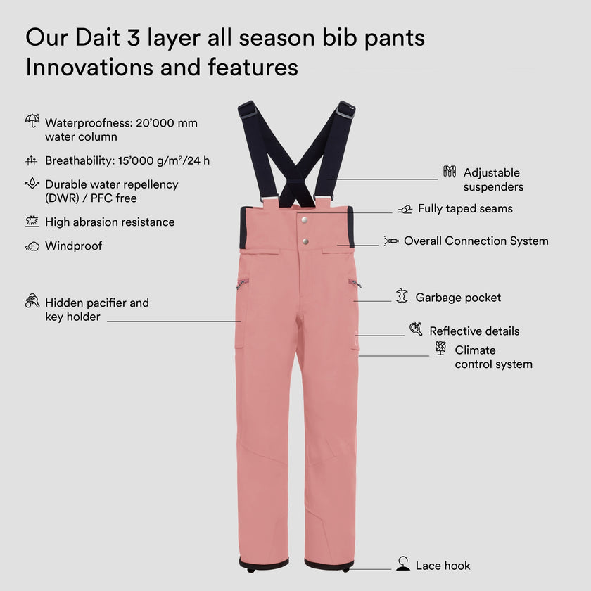 Dait 3 layer all season bib pants (5)