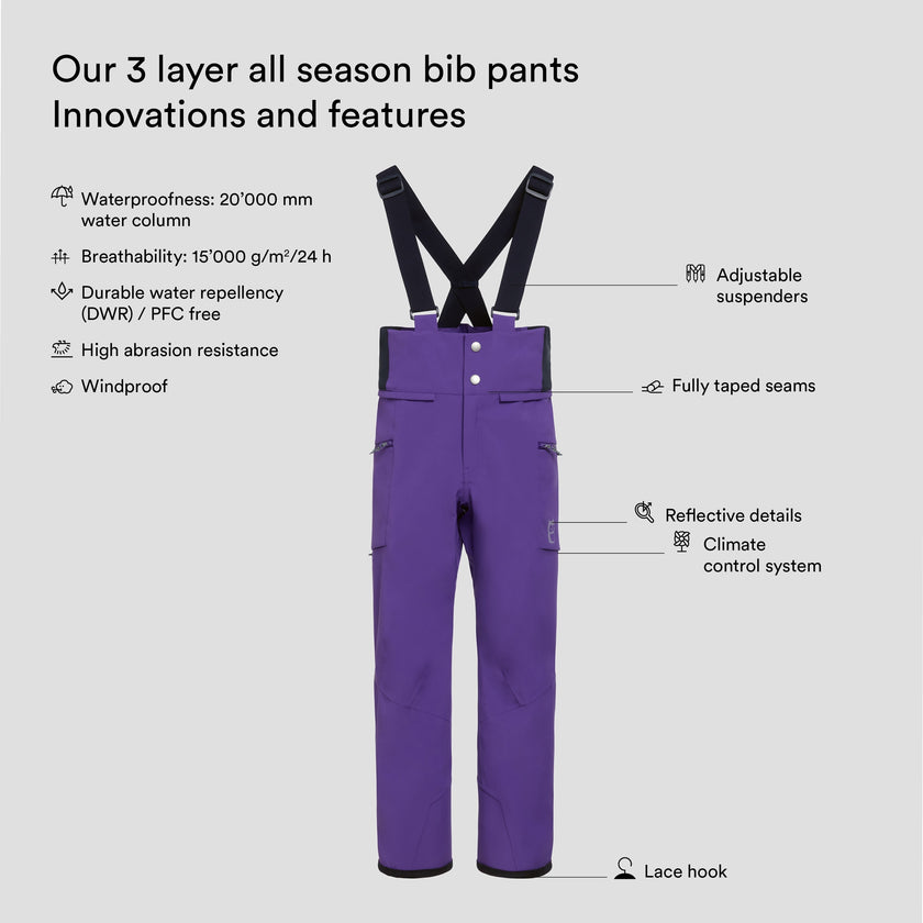 Dait 3 layer all season bib pants (7)