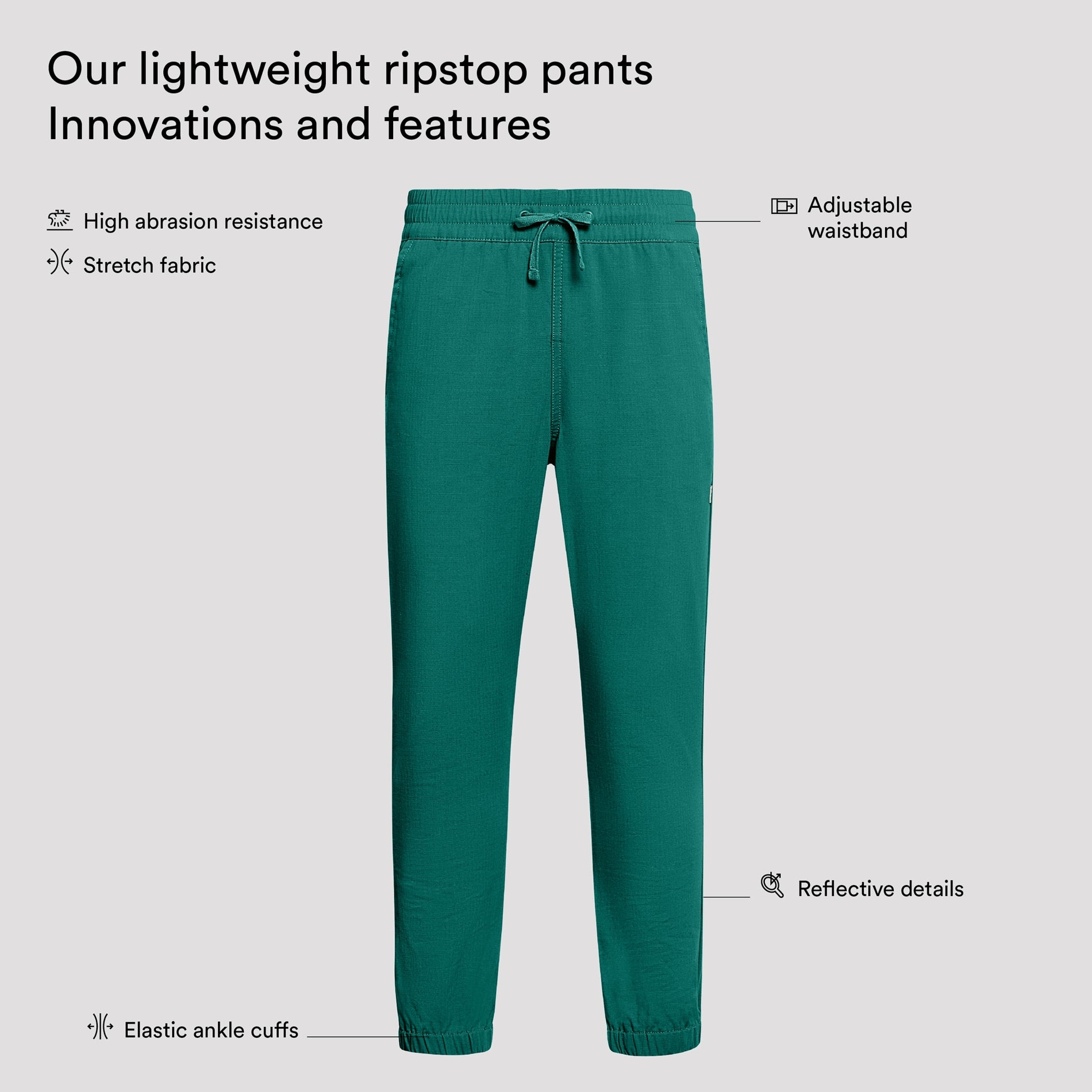 Dash lightweight ripstop pants (4)