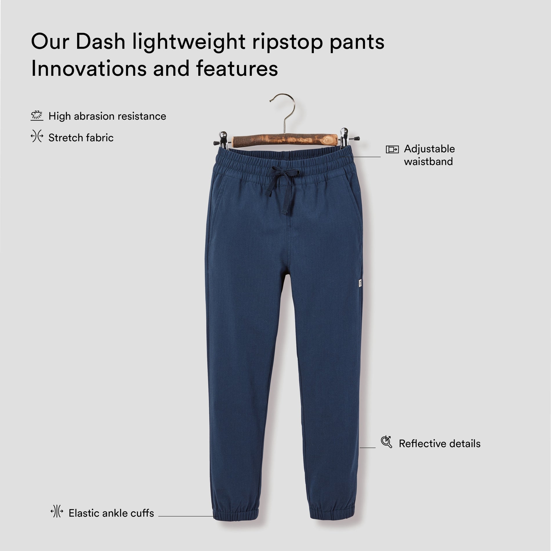 Dash lightweight ripstop pants (4)