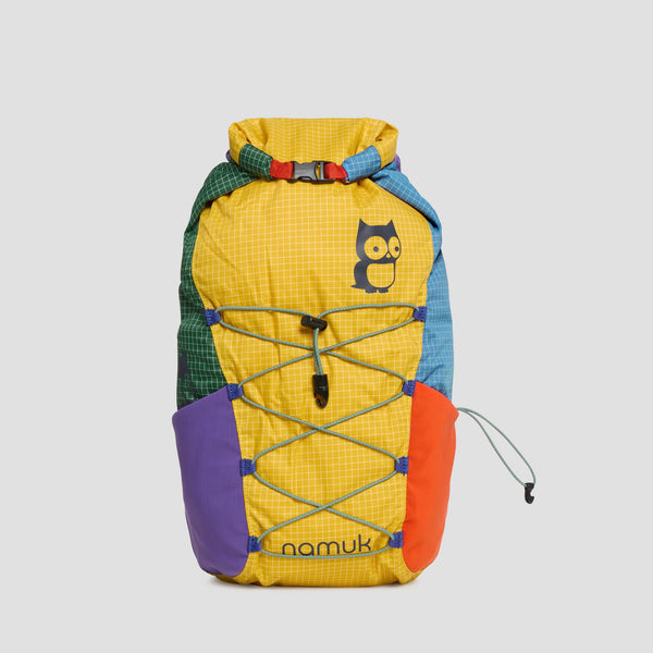 Kids backpack yellow | Eon 14L, upcycled | namuk®