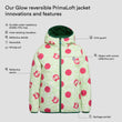 Glow reversible PrimaLoft jacket 