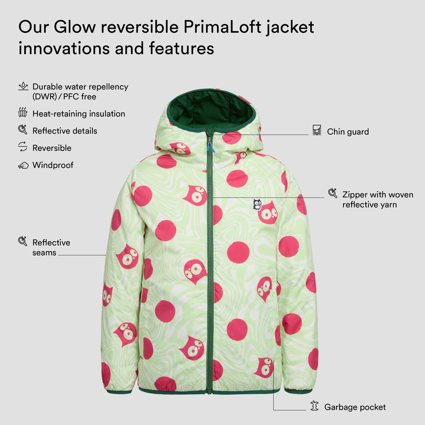 Glow reversible PrimaLoft jacket 