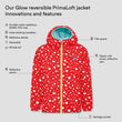 Glow reversible PrimaLoft jacket 