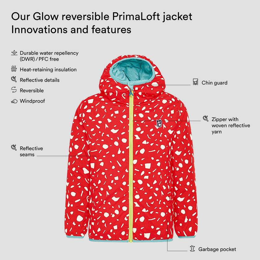 Glow reversible PrimaLoft jacket 
