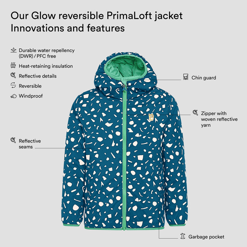 Glow reversible PrimaLoft jacket 