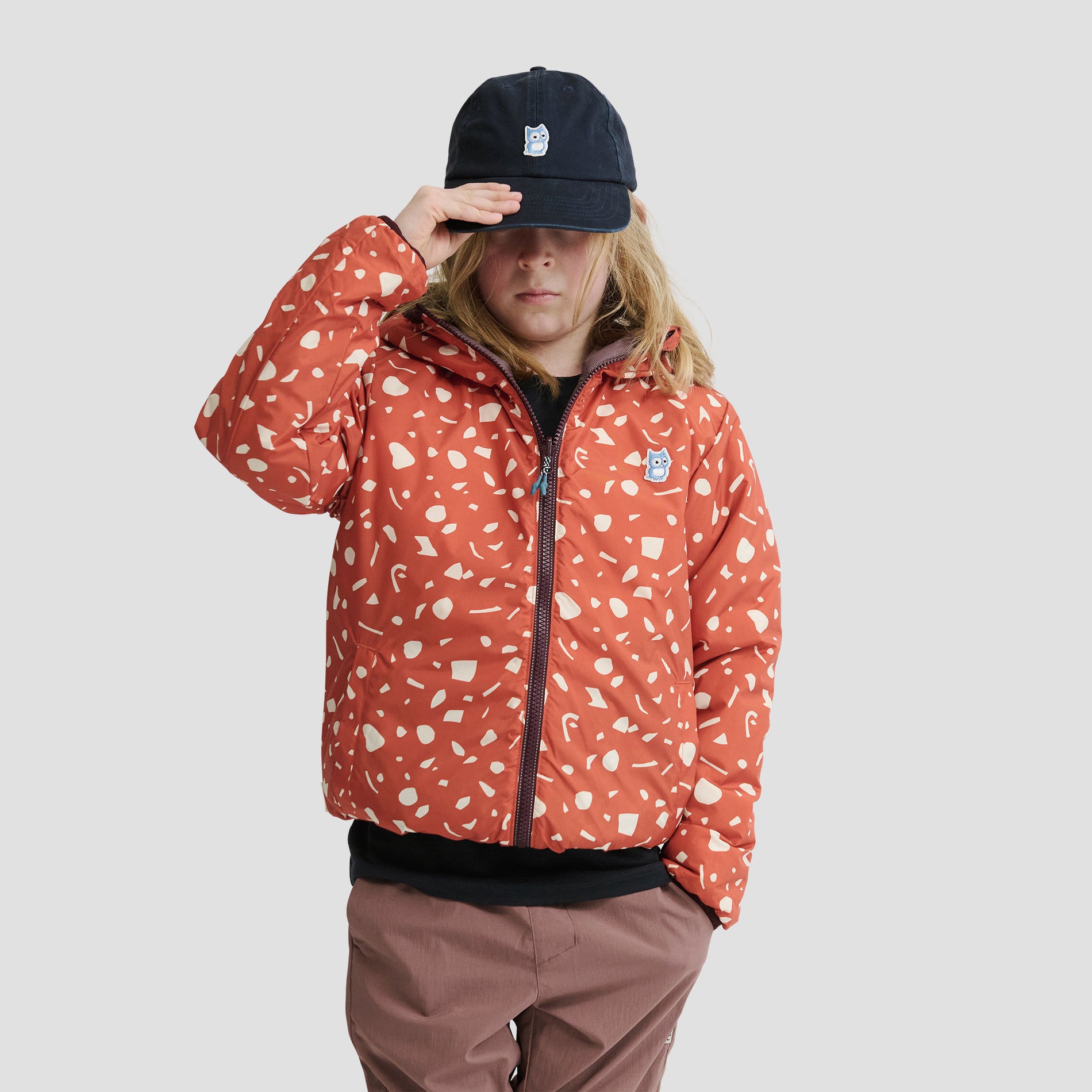 Glow reversible PrimaLoft jacket "Underground"