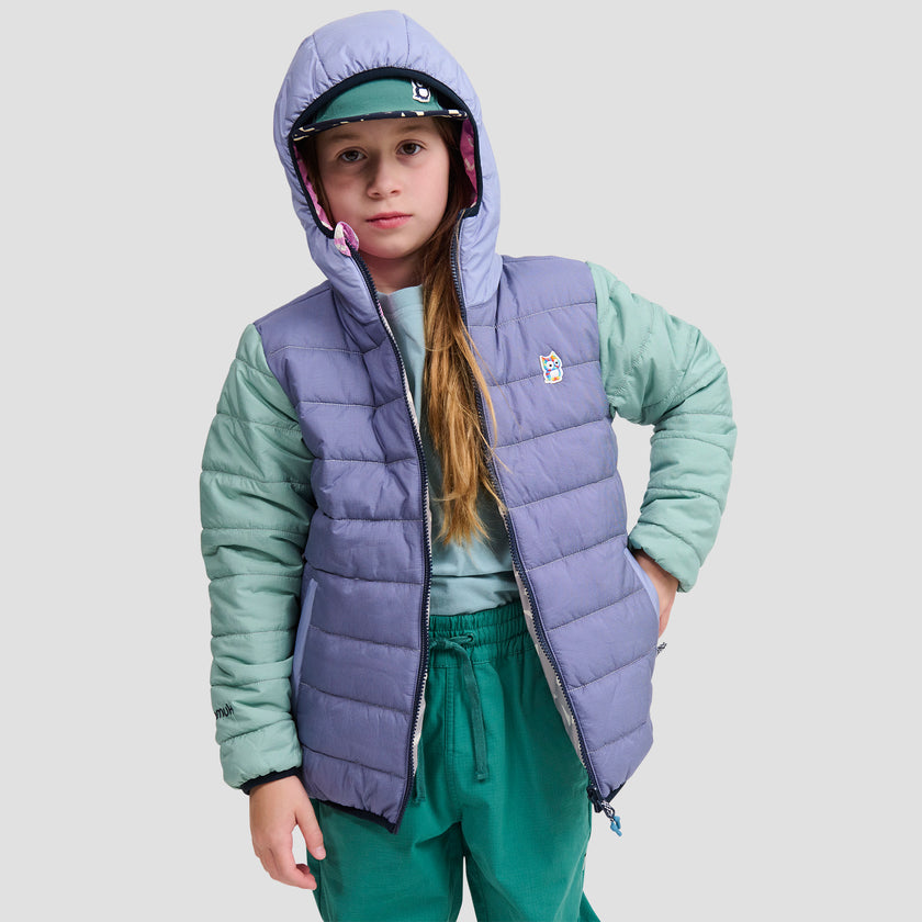 Glow reversible PrimaLoft jacket Upcycled (1)