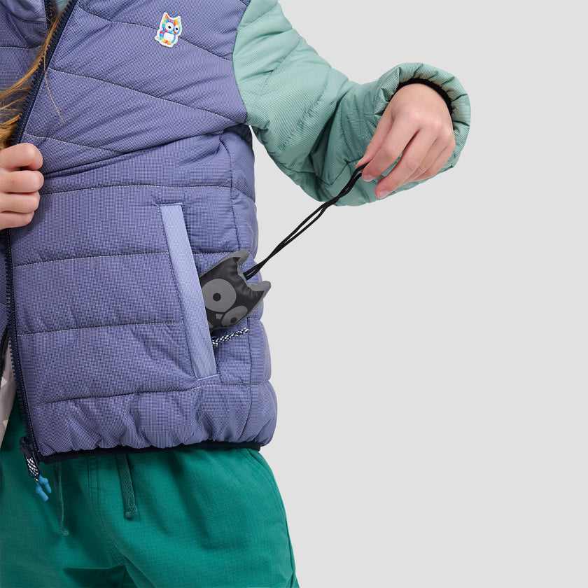 Glow reversible PrimaLoft jacket Upcycled (11)