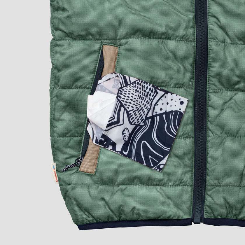 Glow reversible PrimaLoft jacket Upcycled (6)