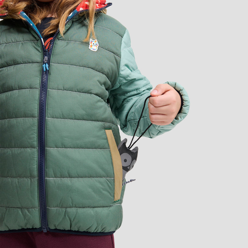Glow reversible PrimaLoft jacket Upcycled (12)