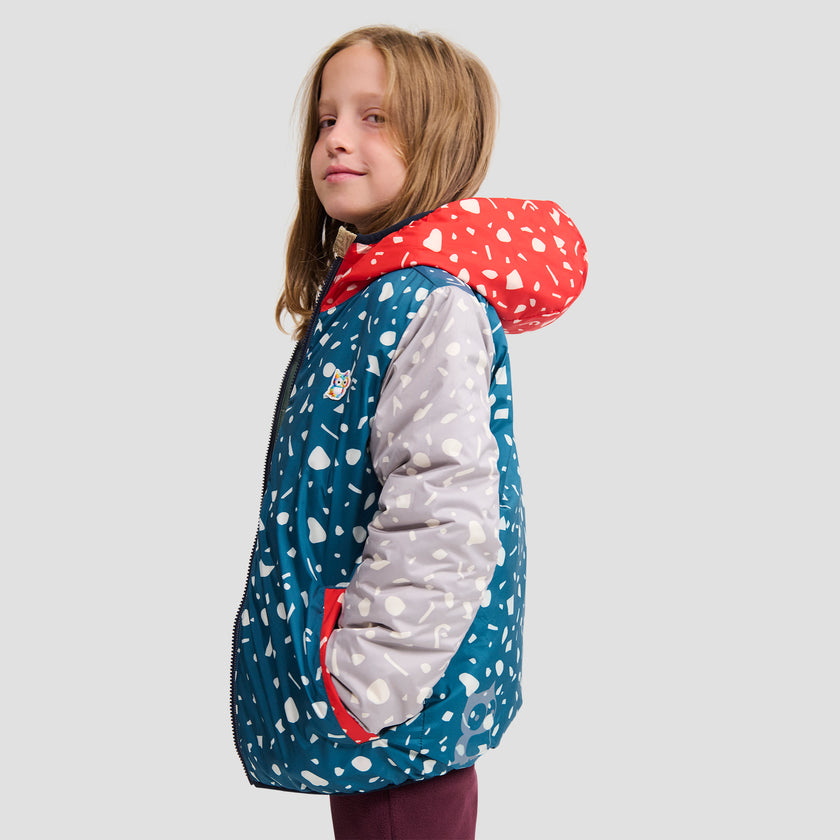 Glow reversible PrimaLoft jacket Upcycled (11)
