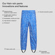 Hain rain pants 