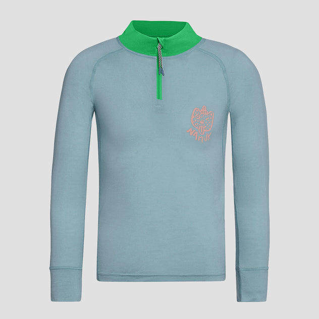 Honu Merino half-zip longsleeve 