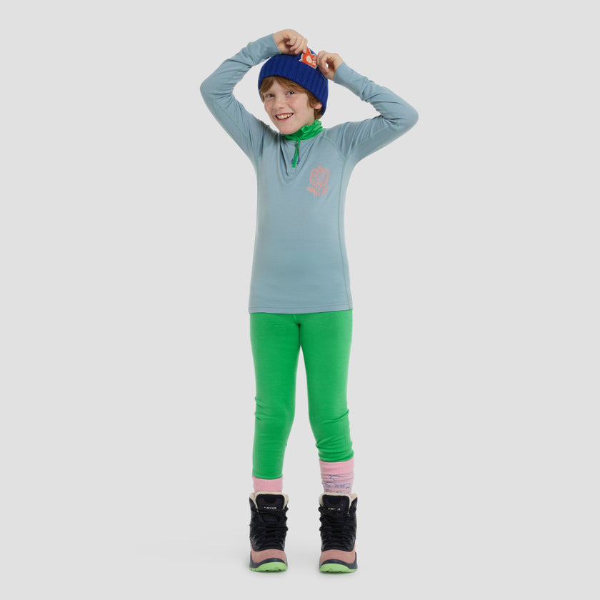 Honu Merino half-zip longsleeve 