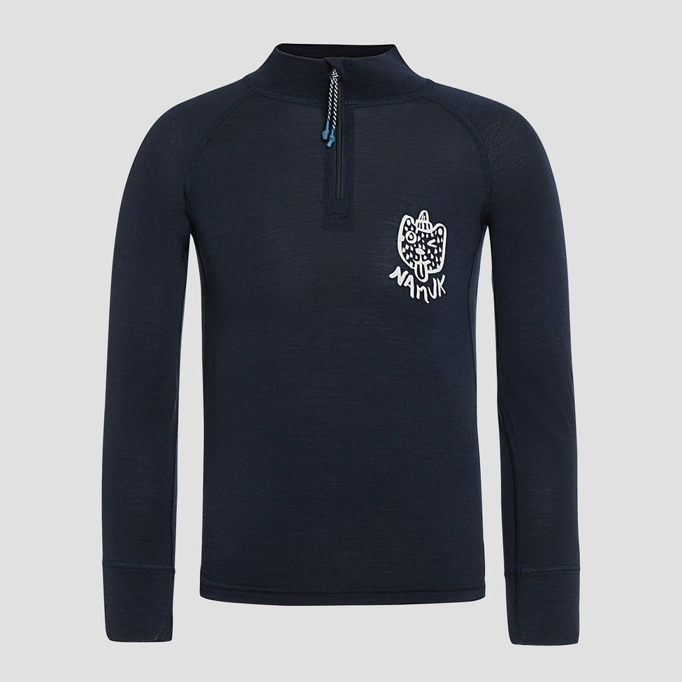 Honu Merino half-zip longsleeve 