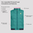 Icon reversible PrimaLoft vest 