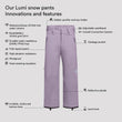 Lumi snow pants (3)