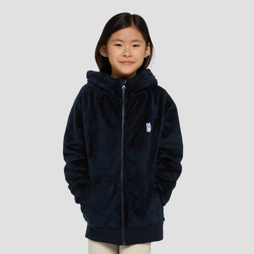 Panda High Loft fleece zip hoody