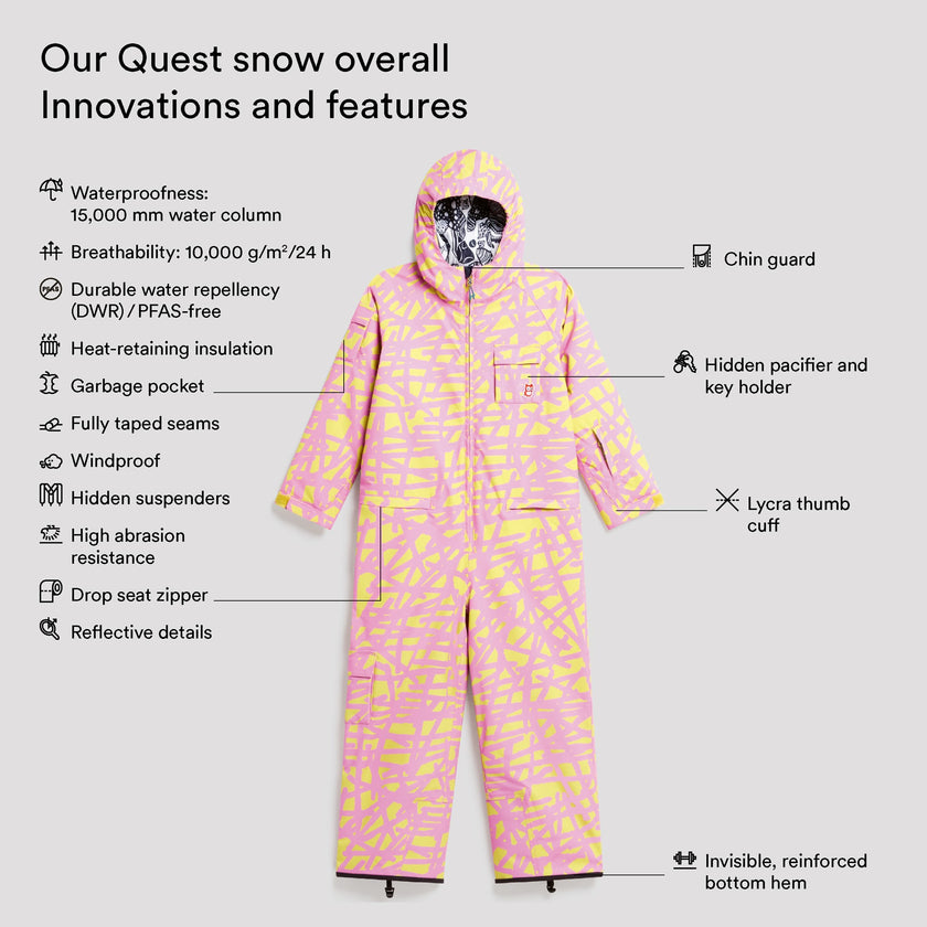 Quest snow overall 