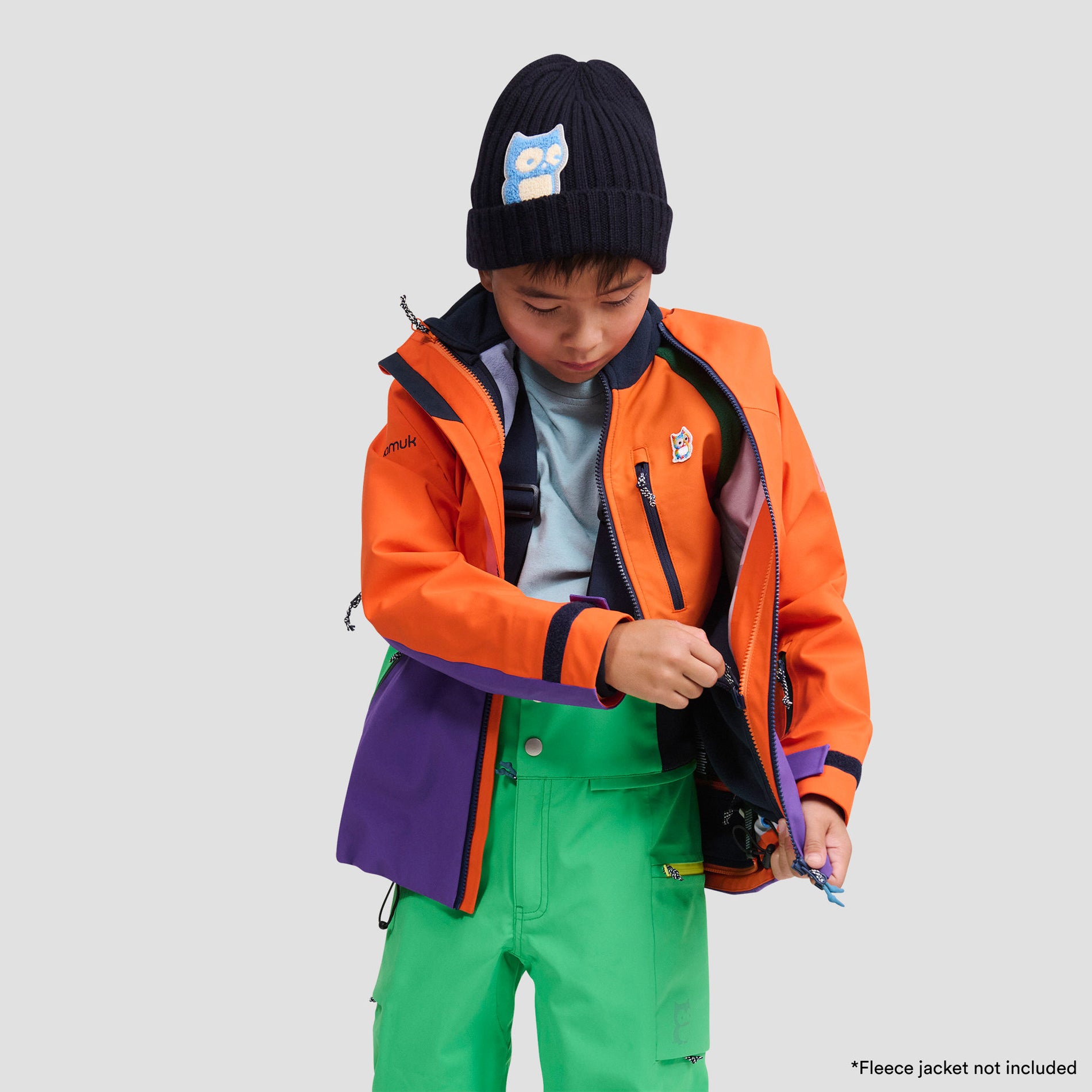 Turas 3 layer all season jacket Upcycled (5)