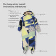 Zack baby winter overall 