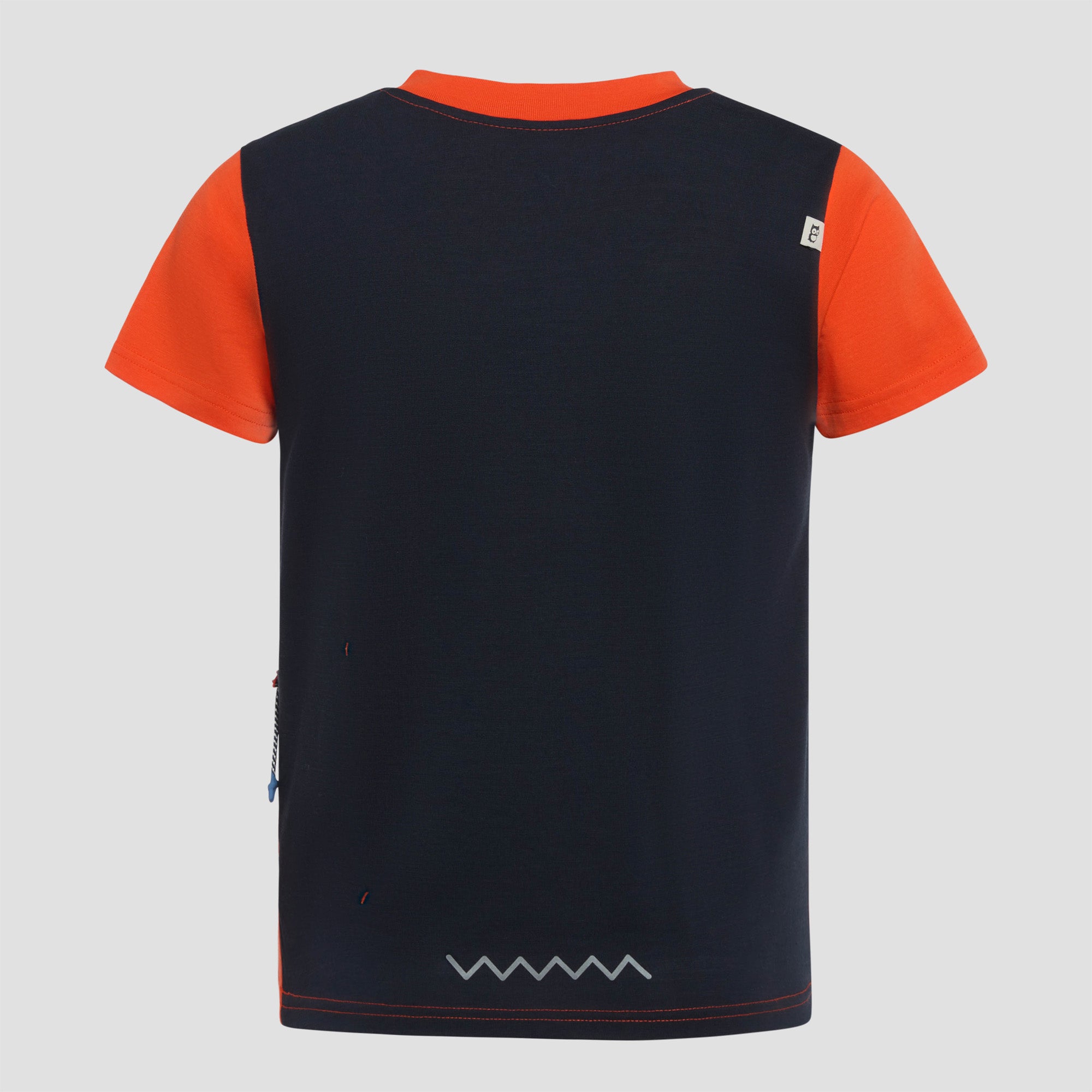 Kids Bike T shirt Orange Daft Merino Shirt Namuk kids-bike-t-shirt-orange-daft-merino-shirt-namuk