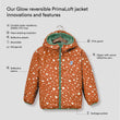 Glow reversible PrimaLoft jacket 