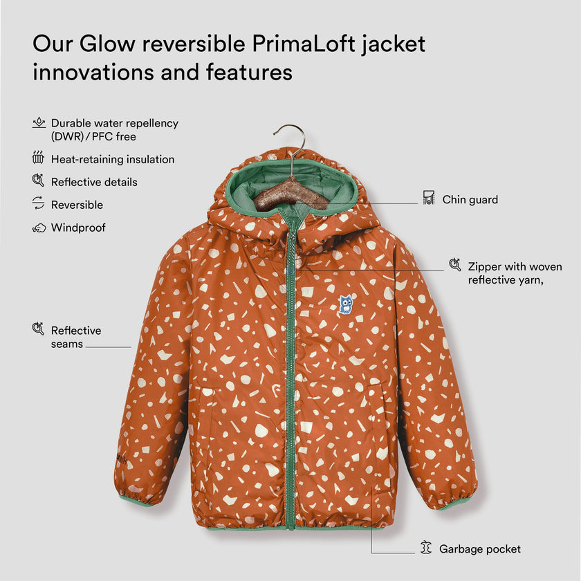 Glow reversible PrimaLoft jacket 