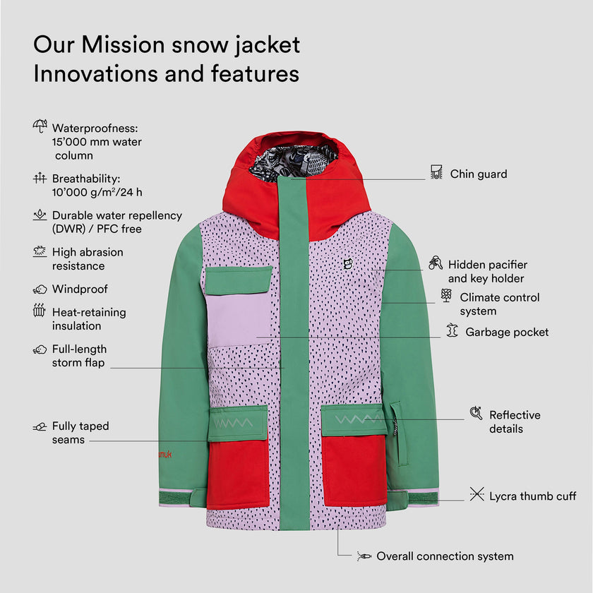 Kids snow jacket Mission | \