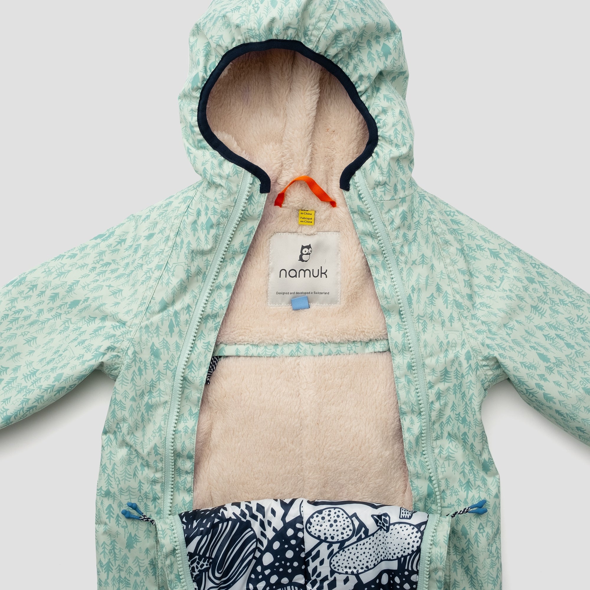 Fnaobai Pasgeboren Winter Sneeuwpak Baby Meisje Jongen Beer Oor Fleece Romper Met Capuchon Baby Voetjes Jumpsuit Buitenkleding Jassen, roze, 70CM(6-9M Fnaobai Pasgeboren Winter Sneeuwpak Baby Meisje Jongen Beer Oor Fleece Romper Met Capuchon Baby Voetjes Jumpsuit Buitenkleding Jassen, roze, 70CM(6-9M
